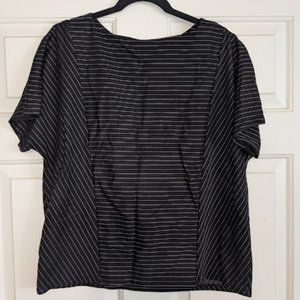 Size 1 Chico's dress top black & white